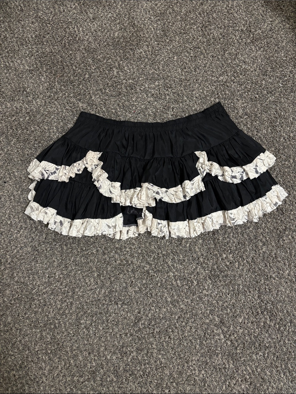 Burleska skirt gothic lolita alternative coquette burlesque 6X lace steampunk